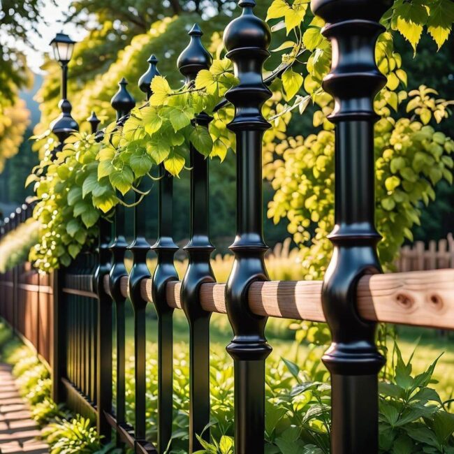 Jak umocować płot lamelowy do ziemi