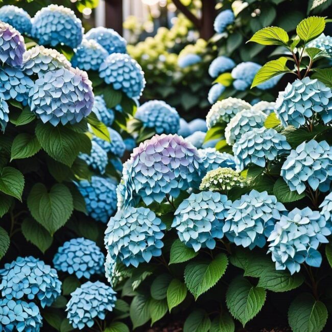 Pielęgnacja zimowa hortensji karłowych