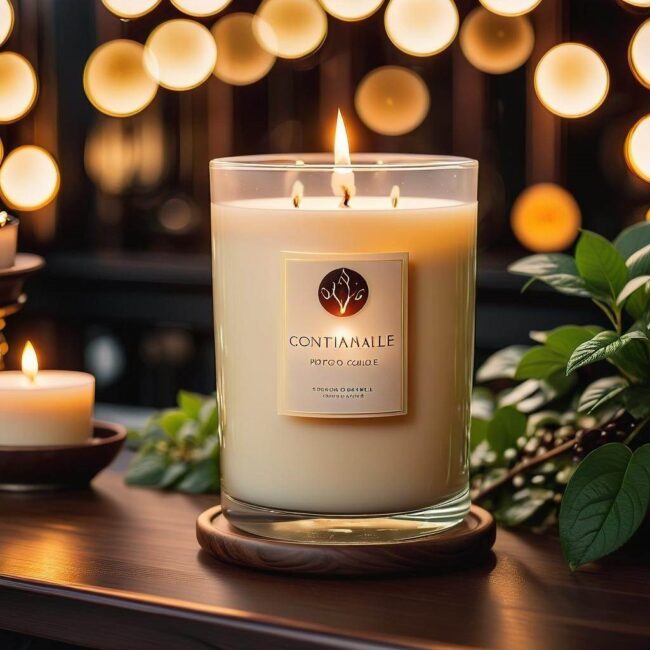 Świeca sojowa ekologiczna