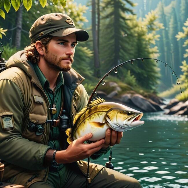 Symulator wędkowania na Maca