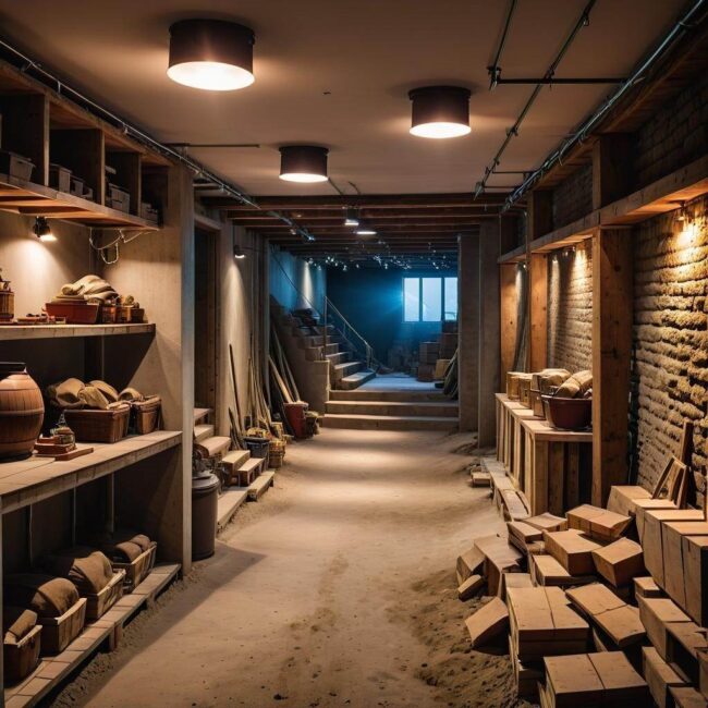 Wydatek na fundamenty piwnicy