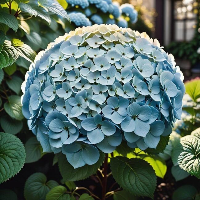 Zimowe krycie hortensji materiałami termoizolacyjnymi